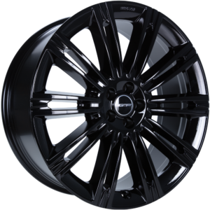 GMP Experience 9x22 ET40 5x108 63.4 Glossy Black