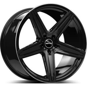 GMP MK1 9x21 ET35 5x120 64.1 Black Diamond Lip