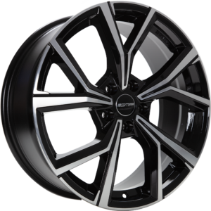 GMP Mentor 7.5x18 ET45 5x112 66.5 Black Diamond