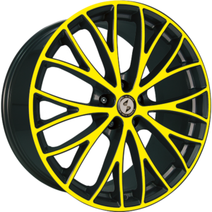 ETABETA PIUMA-C 8x18 5P ET45 5x112 ML73.06 K60° Bl. Shiny yello.f