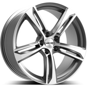 GMP Paky 8.5x20 ET48 5x112 66.5 Anthracite Diamond