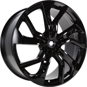 GMP Rebel 9x22 ET30 5x112 66.5 Glossy Black