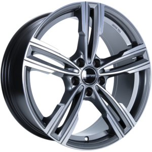 GMP Reven 8x18 ET30 5x120 72.6 Anthracite Diamond