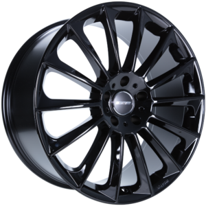 GMP Stellar 9x18 ET50 5x112 66.6 Glossy Black