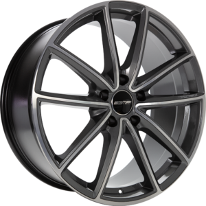 GMP Titan 10x22 ET48 5x130 71.6 Anthracite Diamond