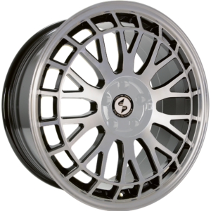ETABETA UNIT 9.5x21 5R ET50 5x112 R14 Black matt full pol. ML 66.5
