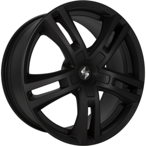 ETABETA URIEL 11x23 ET38 5x112 K60 ML66.5 black - black cap